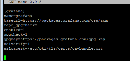 grafana repo almalinux