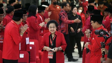 megawati-akan-beri-pidato-politik-di-penutupan-rakernas-pdip-hari-ini