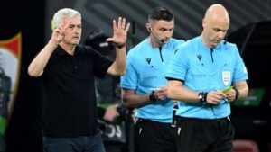 uefa-hukum-berat-mourinho-imbas-maki-maki-wasit-di-final-liga-europa