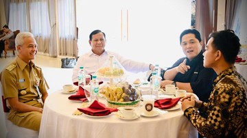 gibran-soal-sarapan-bareng-prabowo,-ganjar-dan-erick:-semua-berkawan