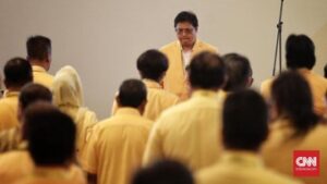 airlangga-soal-ricuh-acara-diskusi-golkar:-waduh-saya-belum-tahu