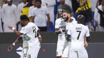 benzema-bikin-gol-dan-assist-di-laga-debut,-al-ittihad-menang