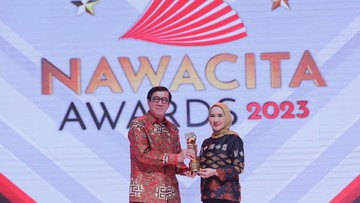 dirut-pertamina-nicke-widyawati-raih-penghargaan-nawacita-award-2023