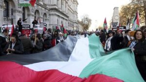 foto:-ratusan-ribu-warga-london-tuntut-gencatan-permanen-di-gaza